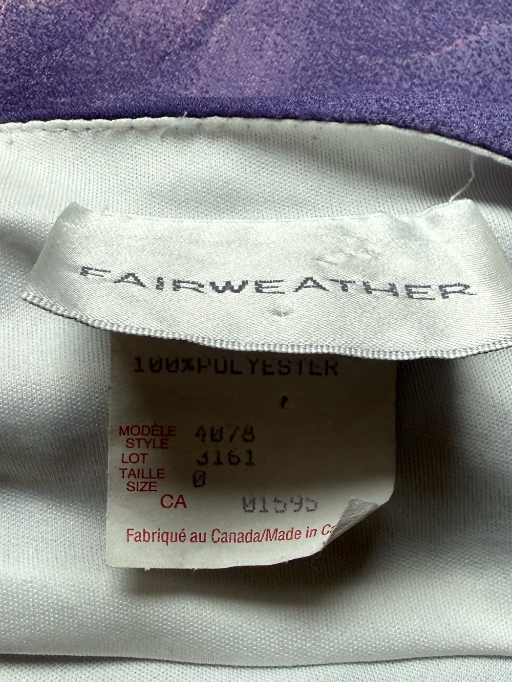 Vintage Fairweather Floral Slip Dress | Y2K  Midi | Size 0 - Picture 7 of 7